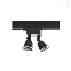 Lampa do szynoprzewodów Authentage – przesuwna