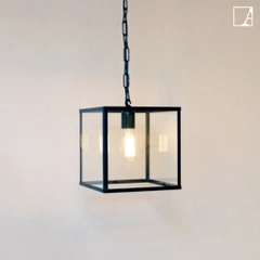 Lampa wisząca Authentage Vitrine latarnia - 1 źródło światła