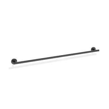 BASIC Wieszak na ręczniki Decor Walther 85 cm pojedynczy Czarny mat
