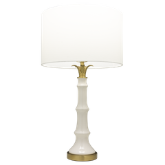 Lampa stołowa LOBOC T01019BR-WH