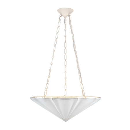 Lampa wisząca Martine - 3 źródła światła - Antyczna biel