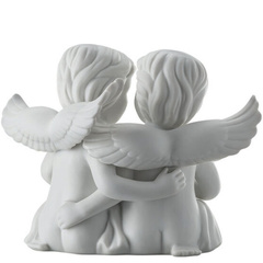 Para aniołów dużych z sercem