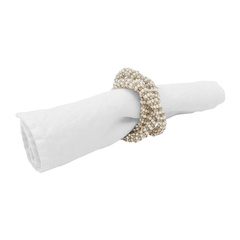 OBRĄCZKA NA SERWETĘ - PERŁOWA - 4CM - COTE TABLE - MY HONEY HOME