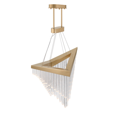 Żyrandol Vivien - Szczotkowane złoto