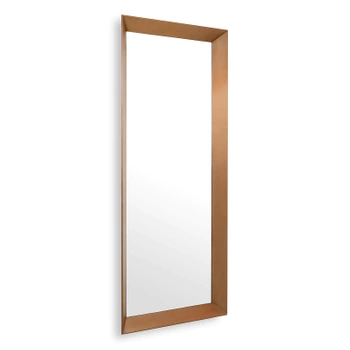 Prostokątne lustro Eichholtz Othello ze szczotkowanego mosiądzu