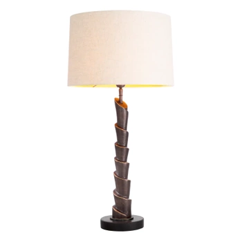 Lampa stołowa Riverbank bronze highlight finish incl shade Eichholtz