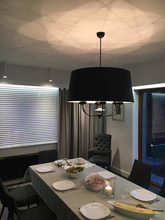 LAMPA WISZĄCA NARNI - CZARNY MAT - KUTEK MOOD - MY HONEY HOME