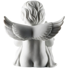 Anioł mały z kotem