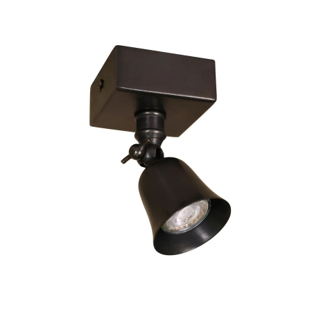 Lampa kierunkowa Authentage Fleure na kwadratowej podstawie