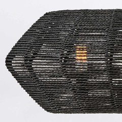 Lampa wisząca Luca - 3 źródła światła - Czarny