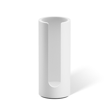 Podajnik do płatków kosmetycznych Decor Walther Biały mat