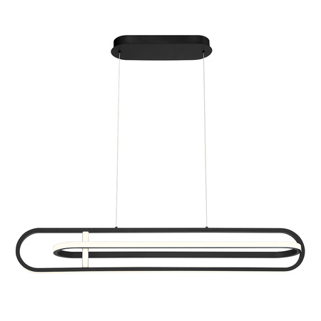 Lampa wyspowa Demark - Matowa czerń