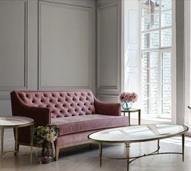 STOLIK BOCZNY WAVERLY - Ø 53 CM - MINDY BROWNES - MY HONEY HOME