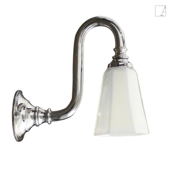 Lampa ścienna Authentage Bainwat „gęsia szyja”