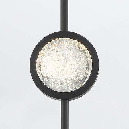 Lampa wisząca Barletta - 1 źródło światła - Matowa czerń