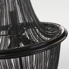 Lampa wisząca ROMA P04543BK