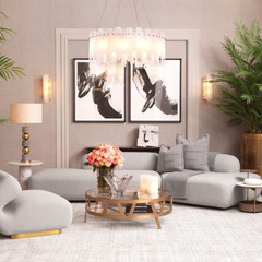 Sofa Eichholtz Taraval rêve greige