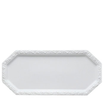 Patera królewska 36 cm Maria Biała Rosenthal