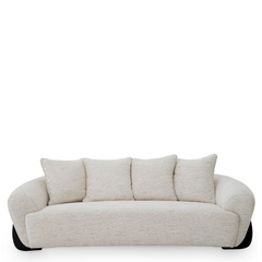 Sofa Siderno seashell off-white Eichholtz