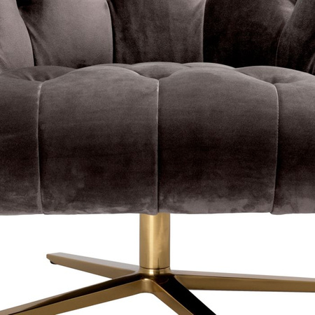 Fotel obrotowy Gardner Eichholtz - My Honey Home