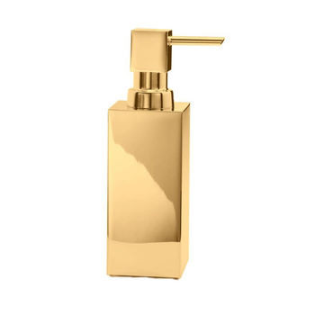 Dozownik mydła wolnostojący Decor Walther złoto 24-karatowe