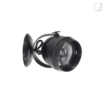 Lampa ścienna Authentage Macro na zamontowanej podstawie – zewnętrzna