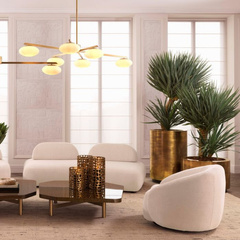 Donica Jasper okrągła wysoka Eichholtz