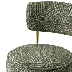 Hoker barowy Carleton z oparciem Eichholtz