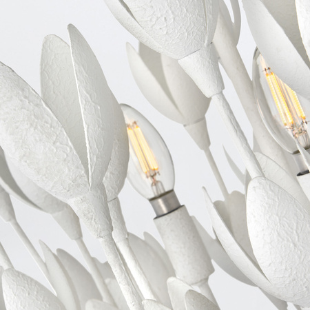 Lampa wisząca Flora - 3 źródła światła - Tynk strukturalny