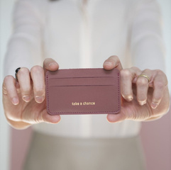 ETUI NA KARTY - DARK PINK - BY B+K - MY HONEY HOME