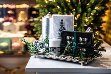 OBRĄCZKA NA SERWETĘ MERLE - SREBRNA - 4CM - LENE BJERRE - MY HONEY HOME