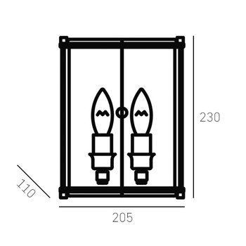 Kinkiet CosmoLight NEW YORK W02312AU