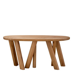 Konsola Eichholtz Bayshore oak wood