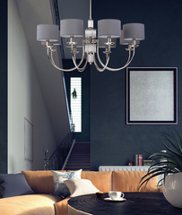 LAMPA WISZĄCA CERO - MOSIĄDZ NIKLOWANY -  KUTEK MOOD - MY HONEY HOME