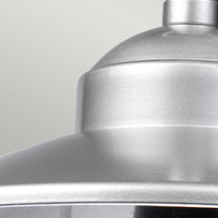 Latarnia wisząca Klampenborg - 1 źródło światła - Srebrna