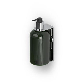 Uchwyt ścienny na butelki z dozownikiem Decor Walther Chrom