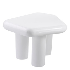 Stolik boczny Matiz white high gloss finish