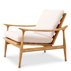 Krzesło Eichholtz Manzo Outdoor naturalny teak