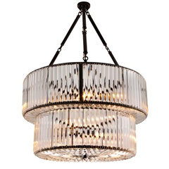 Chandelier Infinity Double gunmetal finish Eichholtz - My Honey Home