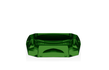 KRISTALL Mydelniczka Decor Walther Angielski zielony