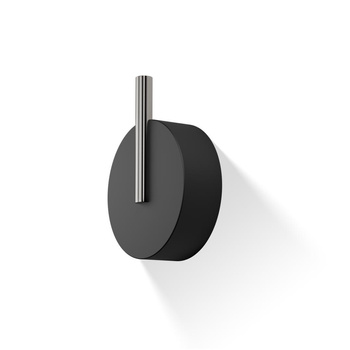 Wieszak duża Decor Walther Czarny mat / stal nierdzewna matowa