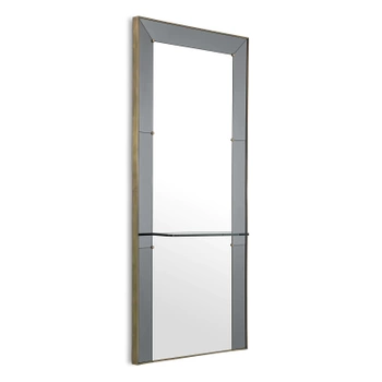 Lustro Eichholtz Bellana w kolorze antycznego mosiądzu dymione