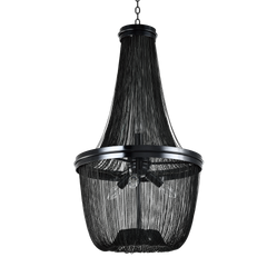 Lampa wisząca ROMA P04543BK