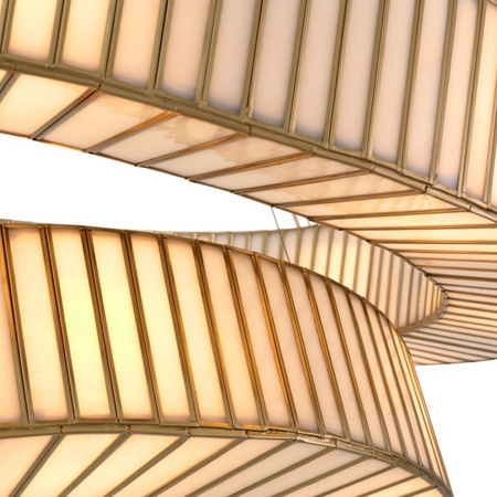 Żyrandol Monari antique brass finish Eichholtz