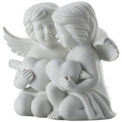 Para aniołów małych z sercem