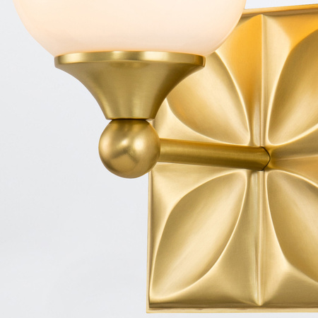 Kinkiet Epsilon - 1 źródło światła - Postarzany mosiądz