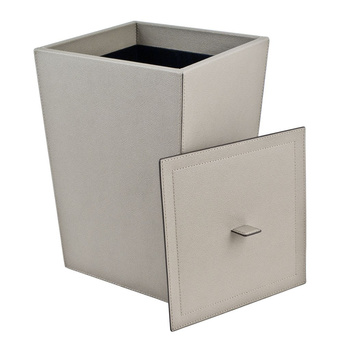 KOSZ Z POKRYWKĄ - 25X25X37,5CM - GIOBAGNARA - MY HONEY HOME