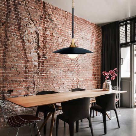 Lampa wisząca Welsh - Matowa czerń