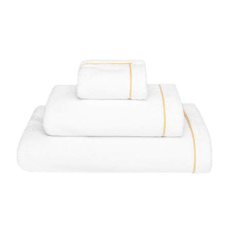 Ręcznik Graccioza Continental 30x30 cm White/Gold