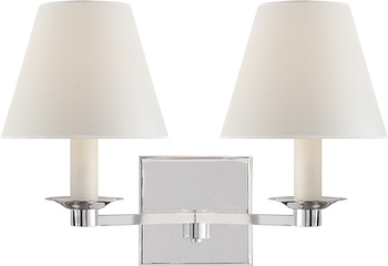 Kinkiet z podwójnym ramieniem Evans